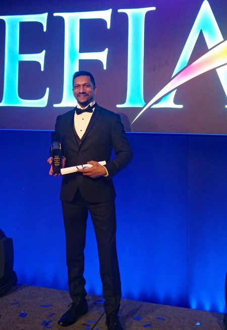 Sunil Datt at EFIA awards